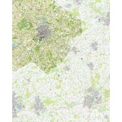 Topografische kaart schaal 1:25.000 (Winterswijk, Meddo, Bredevoort)