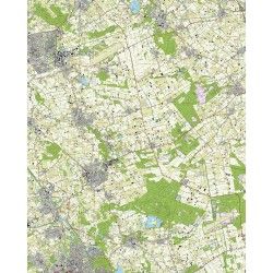 Topografische kaart schaal 1:25.000 (Uden, Boekel, Gemert, Beek en Donk, Helmond, Mill)