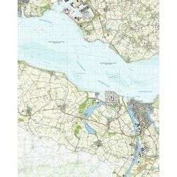 Topografische kaart schaal 1:25.000 (Terneuzen, Sluiskil, Philippine, Biervliet, IJzendijke)