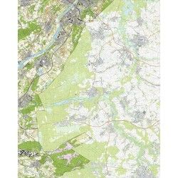 Topografische kaart schaal 1:25.000 (Venlo, Tegelen, Horst, Baarlo, Belfeld, Swalmen, Herkenbosch)