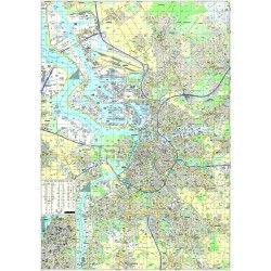 Stadsplattegrond Antwerpen 1:17.500