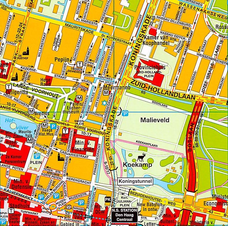 Stadsplattegrond Den Haag