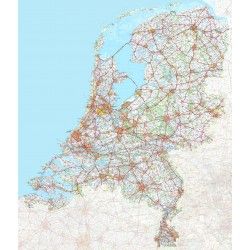 Digitale kaart Nederland