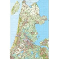 Digitale Provinciekaart Noord Holland 1:50.000