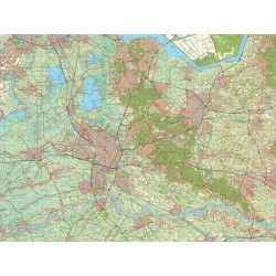 Digitale Provinciekaart Utrecht 1:50.000