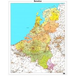 Provinciekaart Benelux