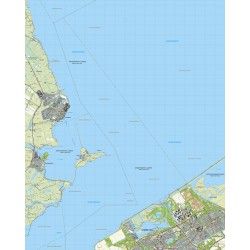 Topografische kaart schaal 1:25.000 (Volendam, Monnickendam, Marken, Almere)